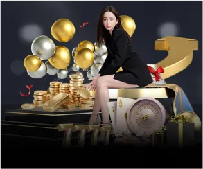 Hình ảnh slot jackpot lũy tiến với biểu tượng tiền vàng